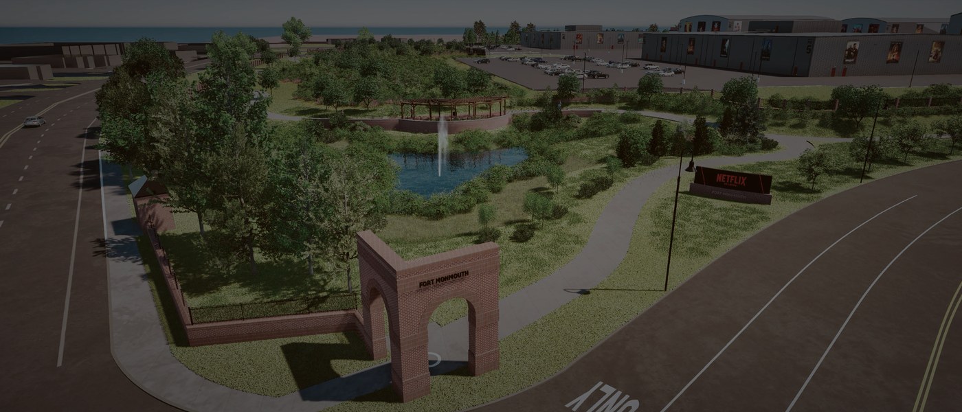 Netflix Studios Fort Monmouth — official rendering